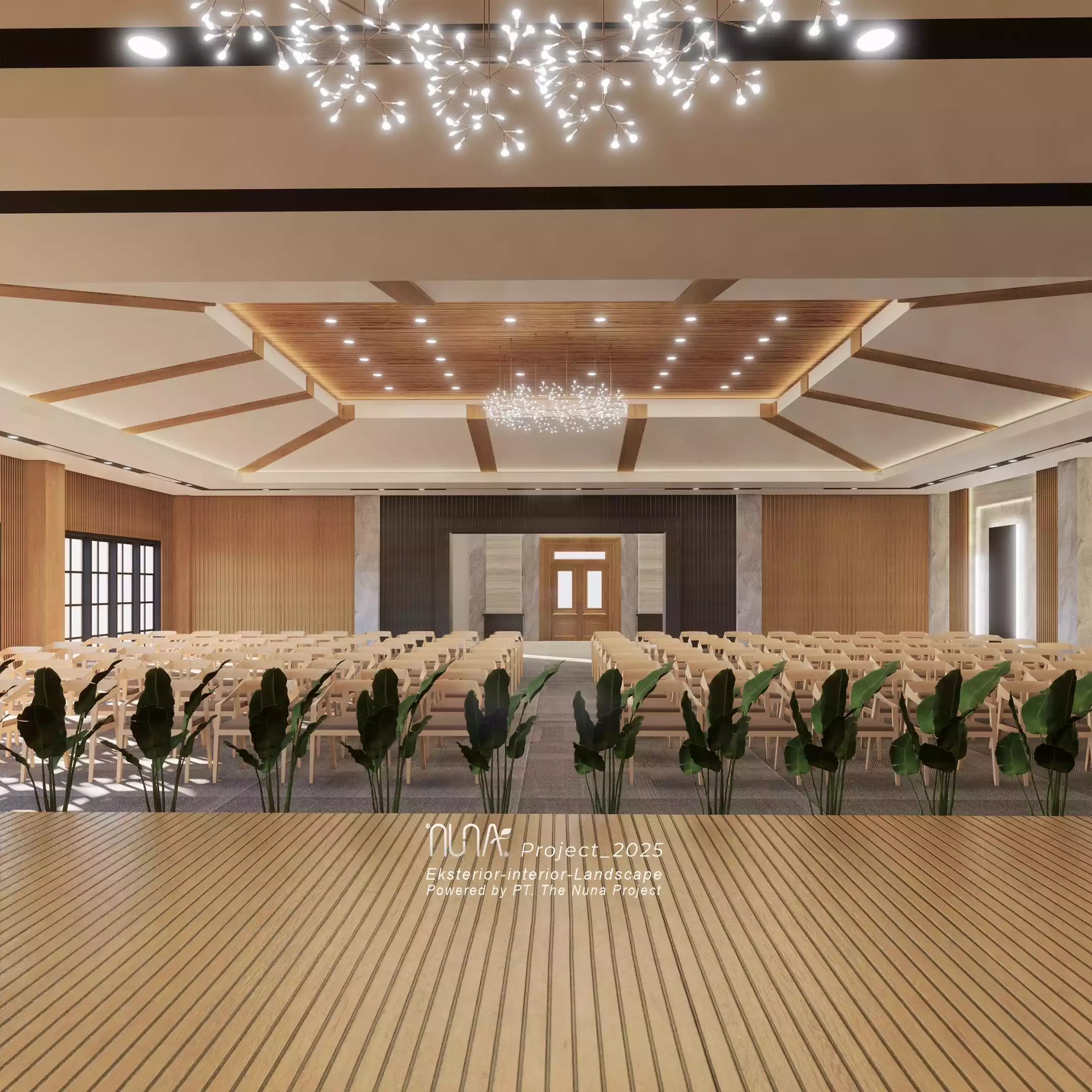 Desain Interior Aula